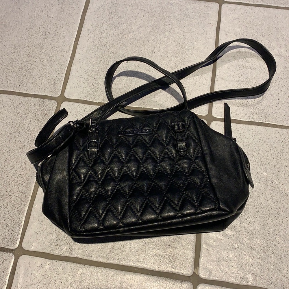 Armani Exchange shoulder bag black